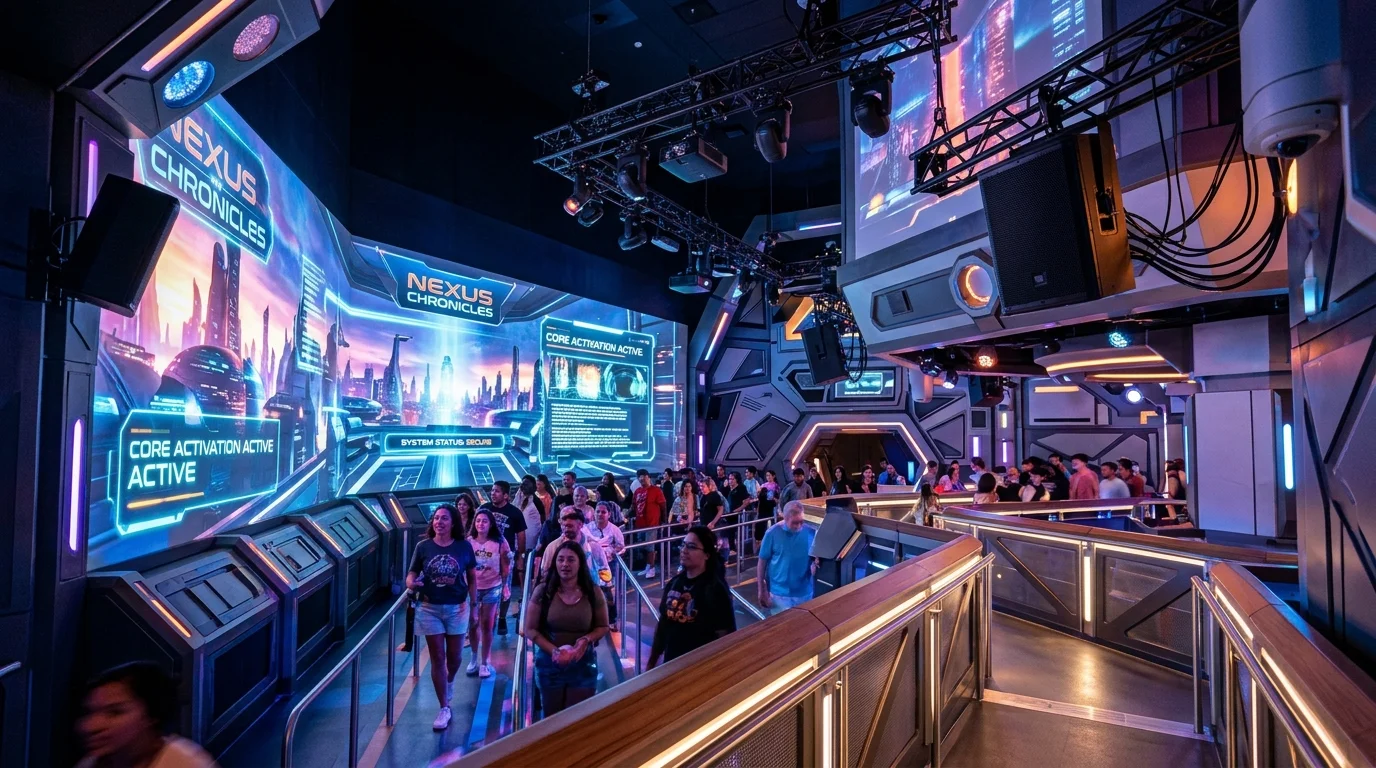 Theme Park AV Integration
